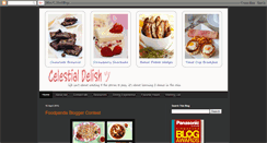 Desktop Screenshot of celestialdelish.blogspot.com