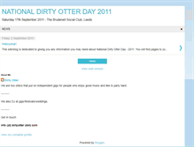 Tablet Screenshot of nationaldirtyotterday2011.blogspot.com