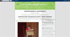 Desktop Screenshot of constciudadanaterceroa.blogspot.com