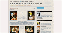 Desktop Screenshot of fiftytwobrunches.blogspot.com