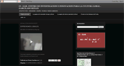 Desktop Screenshot of centrodeculturalobal.blogspot.com