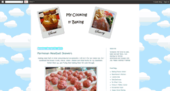 Desktop Screenshot of evecookingnbaking.blogspot.com