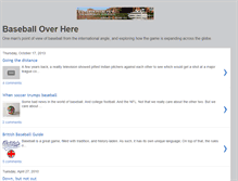 Tablet Screenshot of baseballoverhere.blogspot.com