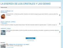 Tablet Screenshot of cristales-gemas.blogspot.com