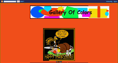 Desktop Screenshot of galleryofcolors.blogspot.com