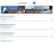 Tablet Screenshot of almeria-travel.blogspot.com