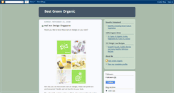 Desktop Screenshot of bestgreenorganic.blogspot.com