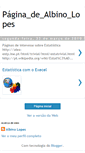 Mobile Screenshot of albino-lopes.blogspot.com