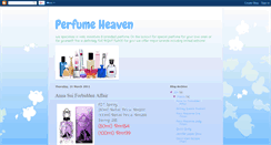 Desktop Screenshot of perfumeheaven8.blogspot.com