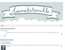 Tablet Screenshot of lauratatouille.blogspot.com