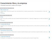 Tablet Screenshot of conocimientolibre.blogspot.com