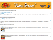 Tablet Screenshot of kamibicara.blogspot.com