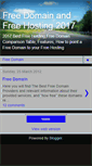 Mobile Screenshot of free-domain-hosting-2012.blogspot.com