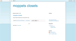 Desktop Screenshot of moppetsclosets.blogspot.com