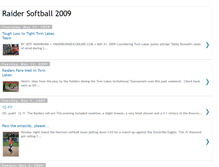 Tablet Screenshot of harrisonsoftball.blogspot.com