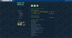 Desktop Screenshot of agnik-k.blogspot.com