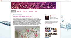 Desktop Screenshot of acupofsparkle.blogspot.com