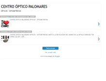 Tablet Screenshot of centroopticopalomares.blogspot.com