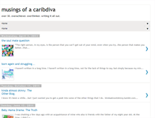 Tablet Screenshot of caribbeanramblings.blogspot.com