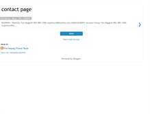 Tablet Screenshot of contactzach.blogspot.com