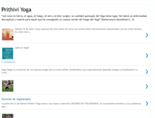 Tablet Screenshot of prithiviyoga.blogspot.com