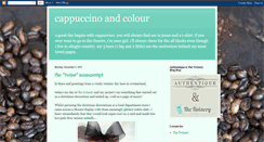 Desktop Screenshot of cappuccinoandcolour.blogspot.com