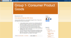 Desktop Screenshot of consumerproductgoods1.blogspot.com