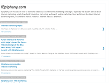 Tablet Screenshot of iepiphany.blogspot.com
