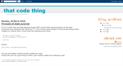 Desktop Screenshot of codething.blogspot.com