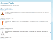 Tablet Screenshot of comprasfuteis.blogspot.com