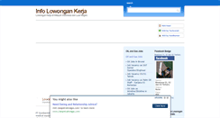 Desktop Screenshot of info-lowongan-kerjas.blogspot.com