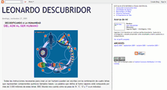 Desktop Screenshot of leonardodescubridor.blogspot.com