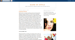 Desktop Screenshot of dashofstylemiami.blogspot.com