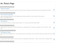 Tablet Screenshot of mrpintospage.blogspot.com