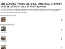 Tablet Screenshot of gite-la-forge.blogspot.com