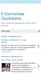 Mobile Screenshot of comunistaquotidiano.blogspot.com