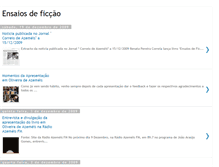 Tablet Screenshot of ensaiosdeficcao.blogspot.com