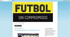 Desktop Screenshot of noesotroblogdefutbol.blogspot.com