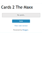 Mobile Screenshot of cards2themaxx.blogspot.com