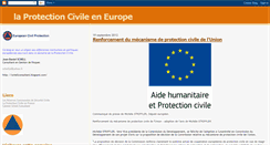 Desktop Screenshot of europa-civil-protection.blogspot.com