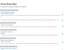 Tablet Screenshot of frompressrow.blogspot.com