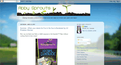 Desktop Screenshot of abbysprouts.blogspot.com