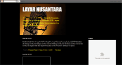 Desktop Screenshot of layarnusantara.blogspot.com