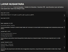 Tablet Screenshot of layarnusantara.blogspot.com