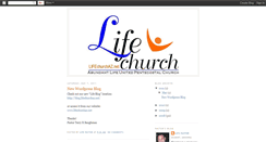 Desktop Screenshot of lifechurchaz.blogspot.com
