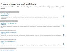 Tablet Screenshot of frauen-gezielt-ansprechen.blogspot.com