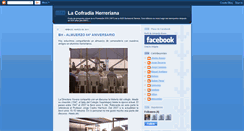 Desktop Screenshot of la-cofradia-herreriana.blogspot.com