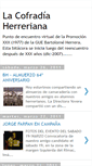 Mobile Screenshot of la-cofradia-herreriana.blogspot.com