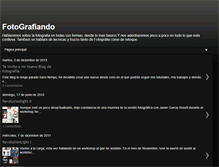 Tablet Screenshot of capturando-imagenes.blogspot.com
