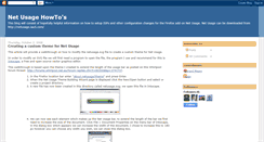 Desktop Screenshot of netusage.blogspot.com